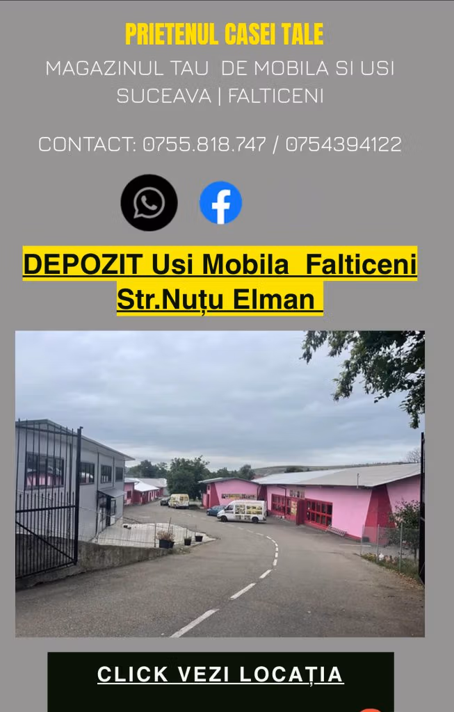 Buton locație Fălticeni
